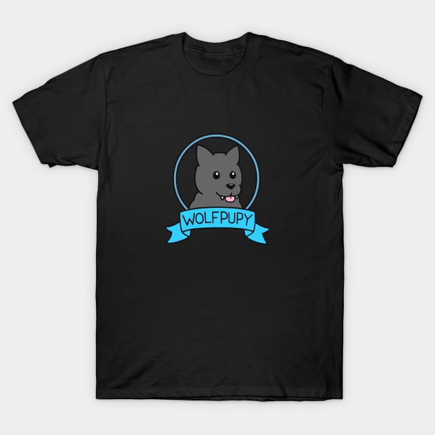 wolf pupy logo T-Shirt by wolfpupy